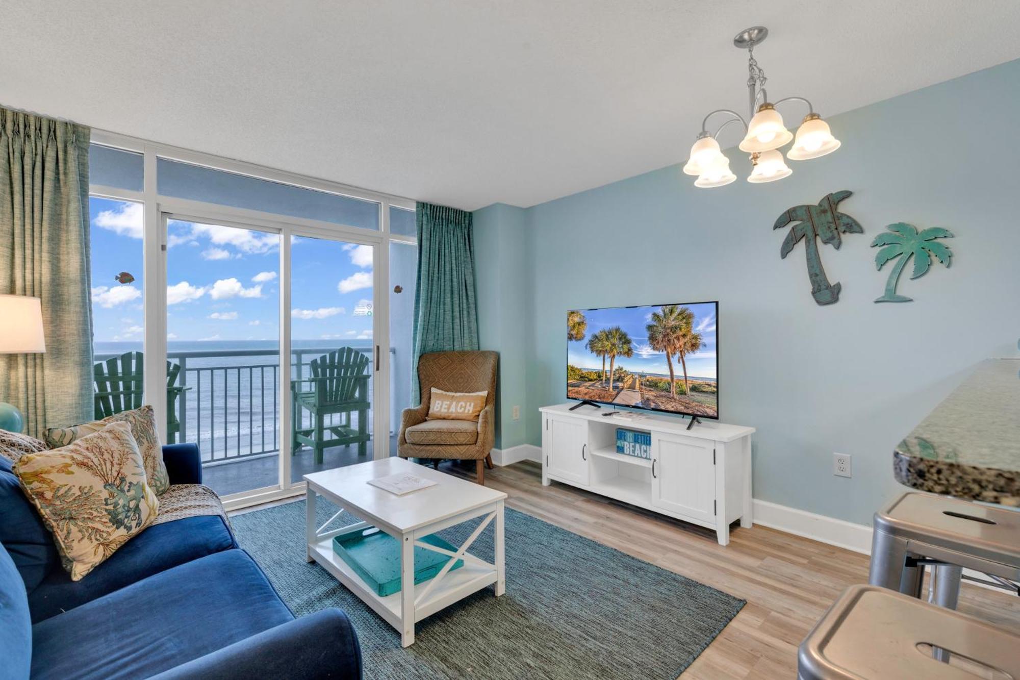 Ocean Front 2Br Elegant Condo In Atlantica Resort Миртъл Бийч Екстериор снимка