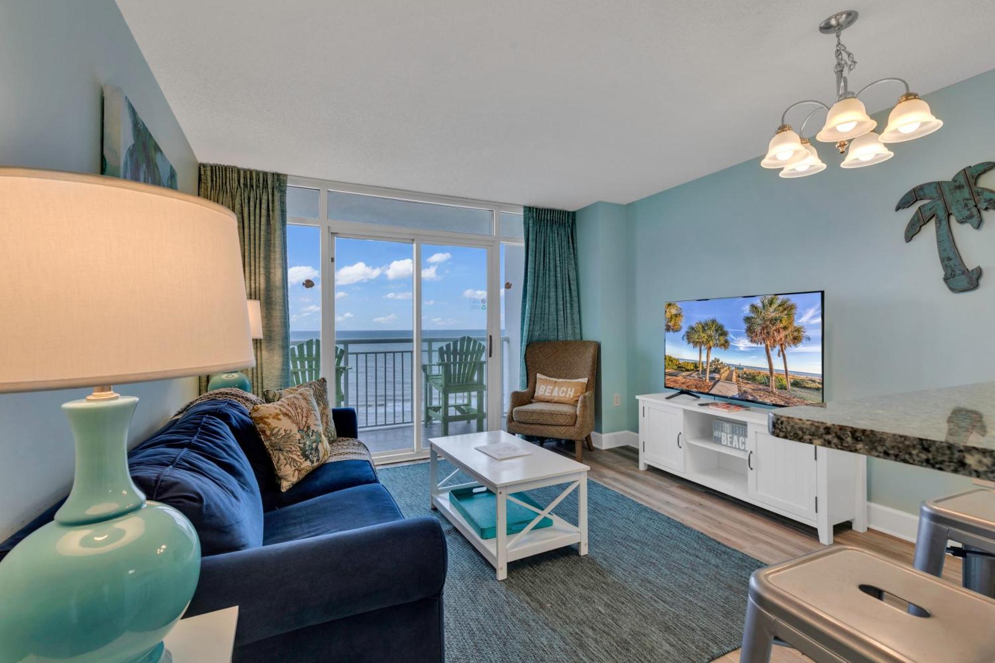 Ocean Front 2Br Elegant Condo In Atlantica Resort Миртъл Бийч Екстериор снимка